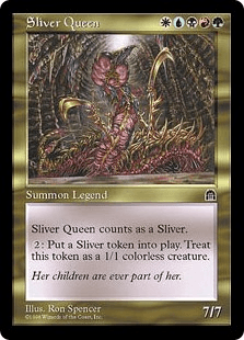 スリヴァーの女王/Sliver Queenの統率者/EDHデッキを改良したい話その2 